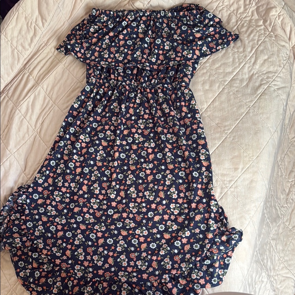 Floral Off-Shoulder Dress